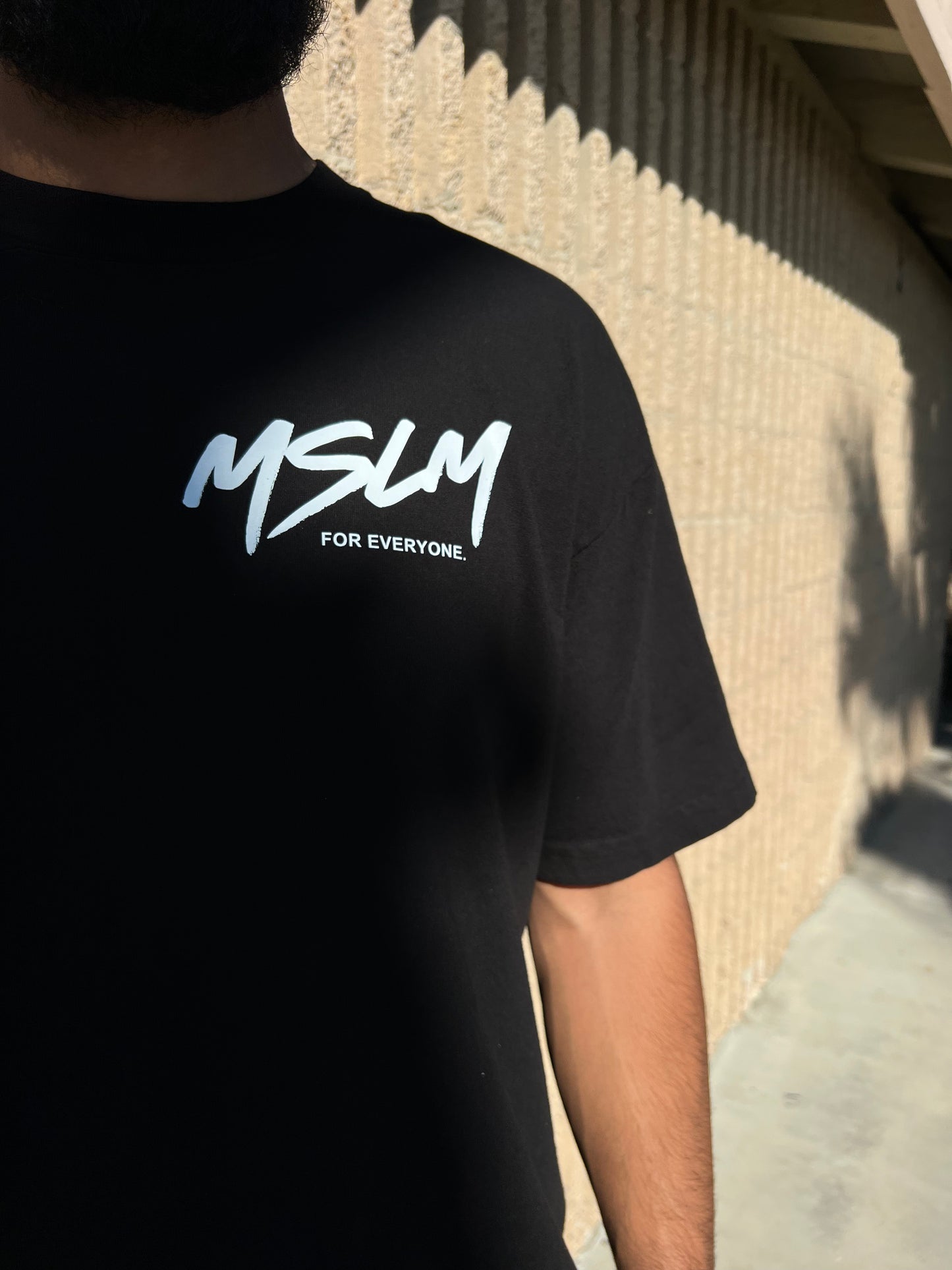 Heavyweight Oversized Tee Black